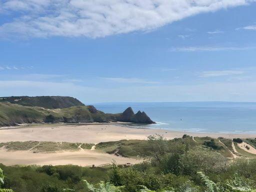 Three Cliffs Bay