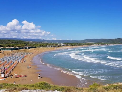 Scialmarino Beach,Vieste