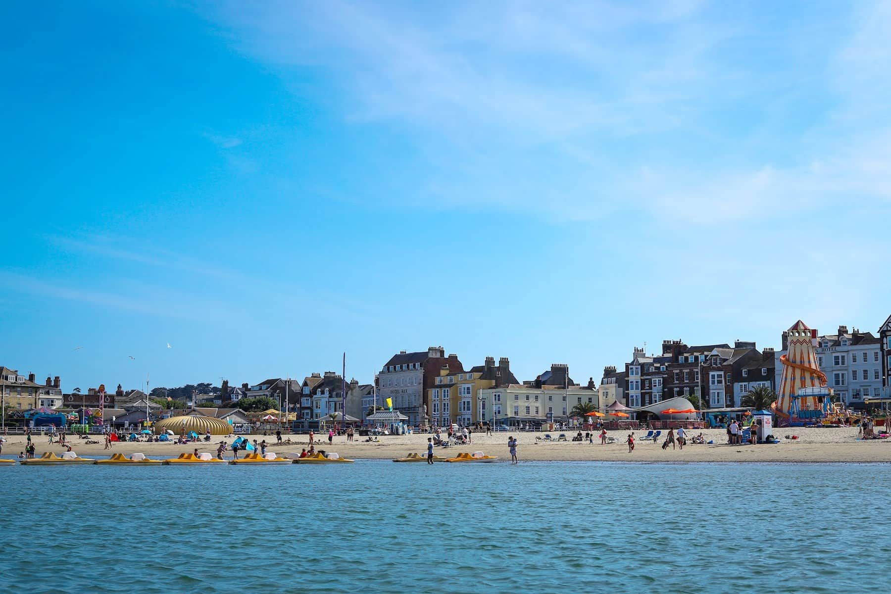 Weymouth Beach, Dorset, South UK